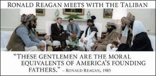 Ronald Reagan Meets with the Taliban